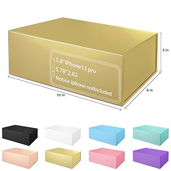 Amazon.com: Gold Gift Box 10